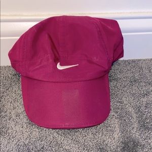 Nike womens hat purple running hat dry fit